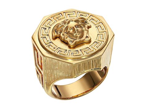 versace medusa ring fake|versace medusa ring women.